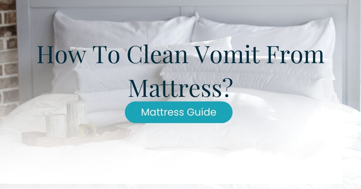 clean vomit from foam mattress